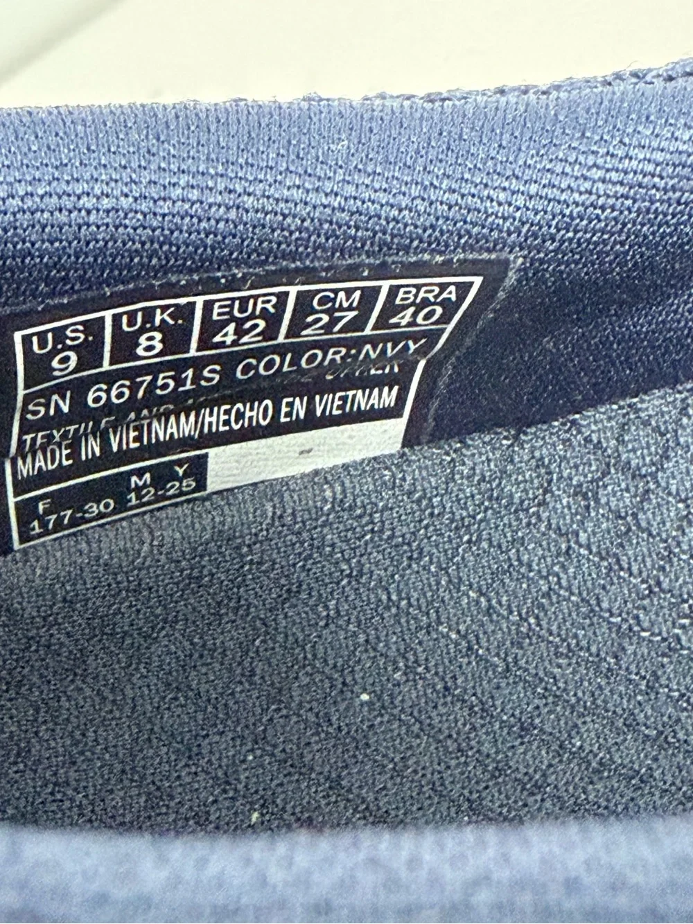 Skechers slip design